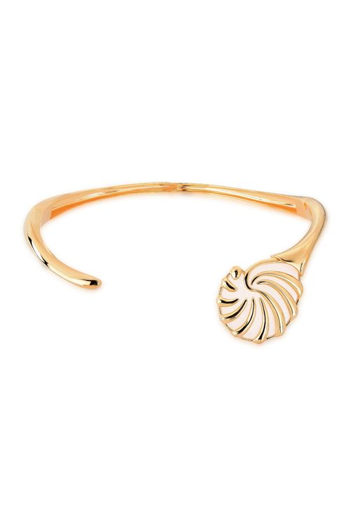 Colar Choker Varo - Resina Perolada - Coleção SurreABISMO Cristalino Banho: Folheado a Ouro