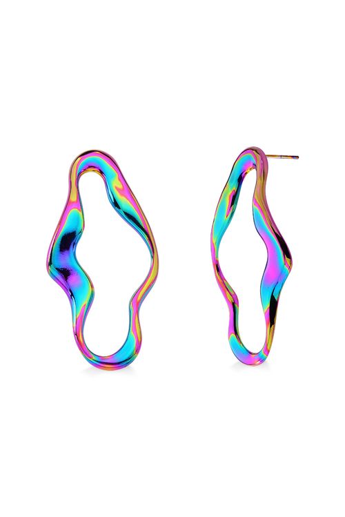 Brinco Marge - Coleção Acquarella Banho: Multicolorido