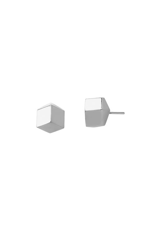 Brinco Rubik - Coleção Equilíbrio Banho: Ródio Negro