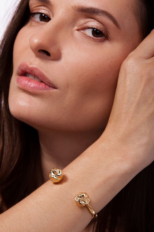 Pulseira Perfecto - Coleção Paradoxo Banho: Folheado a Ouro
