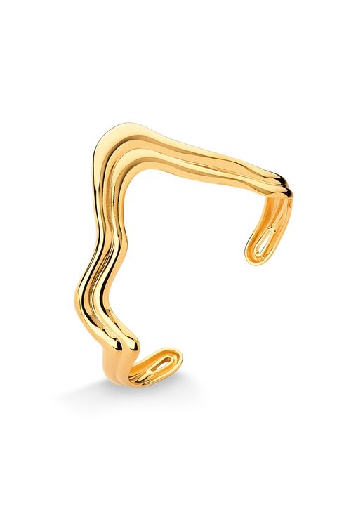 Pulseira Silêncio - Coleção Reset Banho: Folheado a Ouro