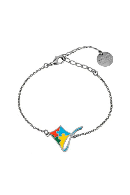 Pulseira Pipa - Instituto Ico Project Banho: Ródio Negro