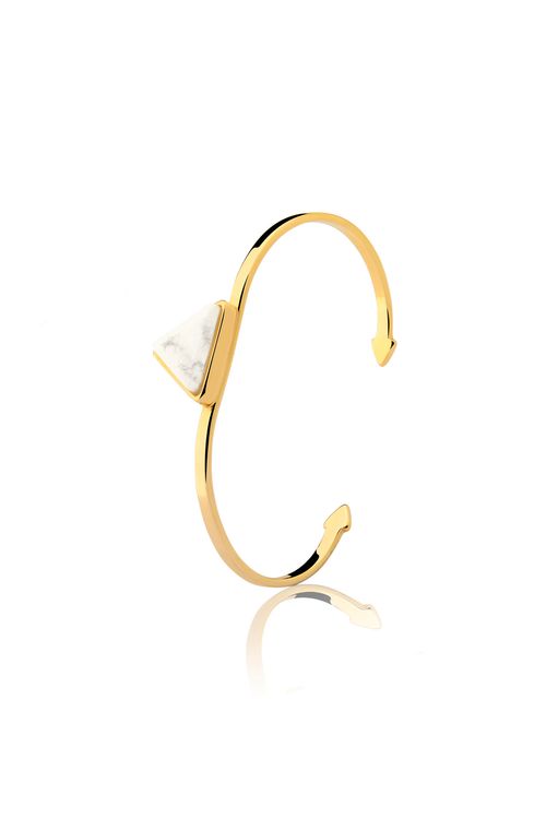 Pulseira Galaxy Triângulo - Haulita - Coleção Geometric Banho: Folheado a Ouro