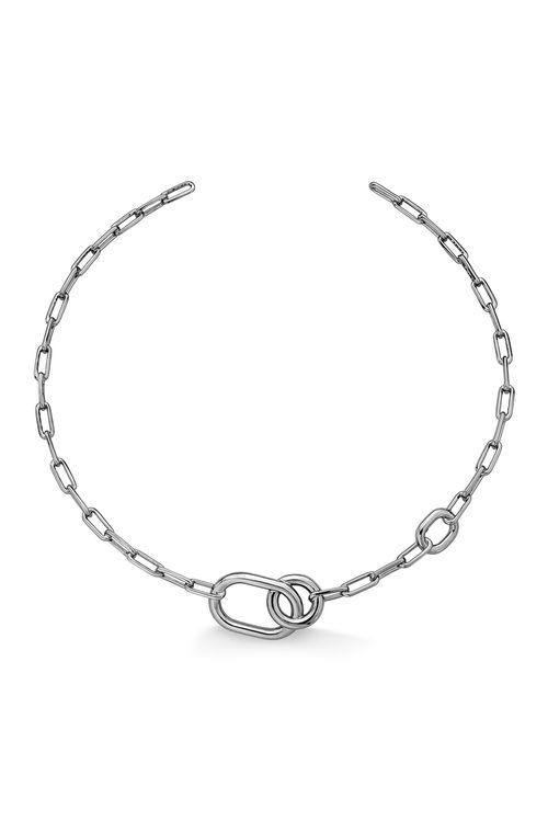 Colar Choker Tight - Coleção Inéditos Março Banho: Ródio Negro