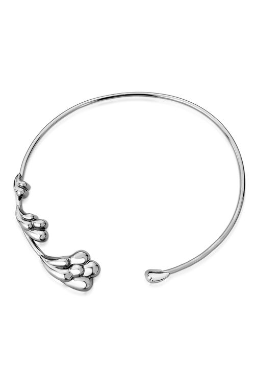 Colar Choker Florada - Coleção Flor e Ser Amor Banho: Ródio Negro
