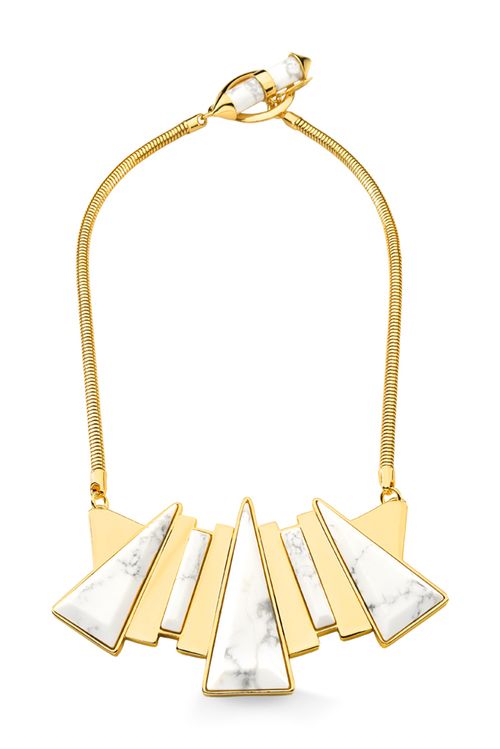 Colar Corrente Extra Triangle - Haulita - Coleção Geometric Banho: Folheado a Ouro