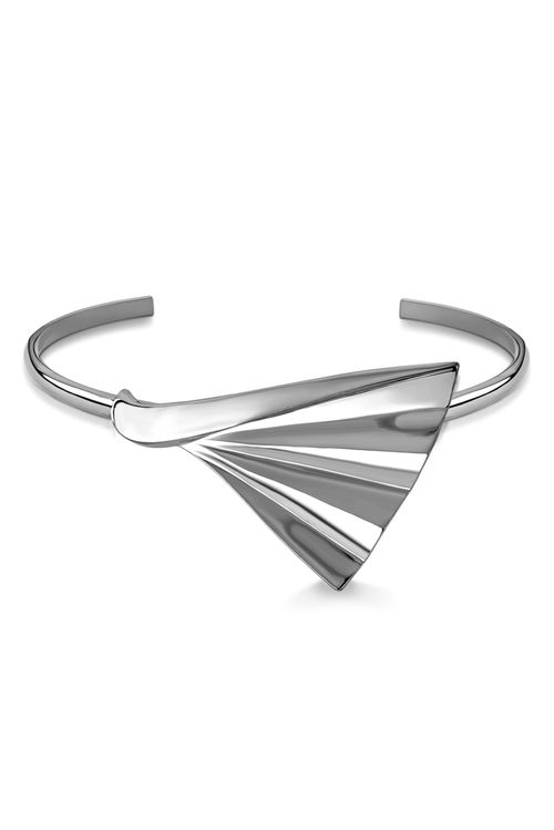 Colar Choker Origami - Coleção Ecoa Banho: Ródio Negro
