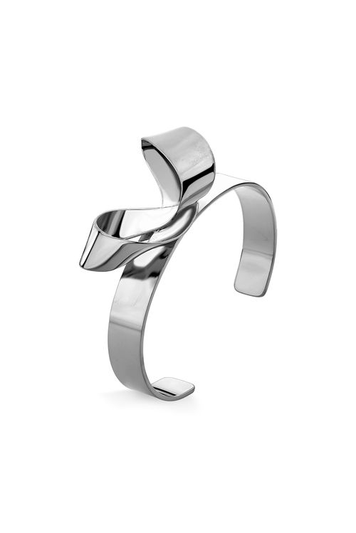 Pulseira Conexão B - Coleção Ecoa Banho: Ródio Negro