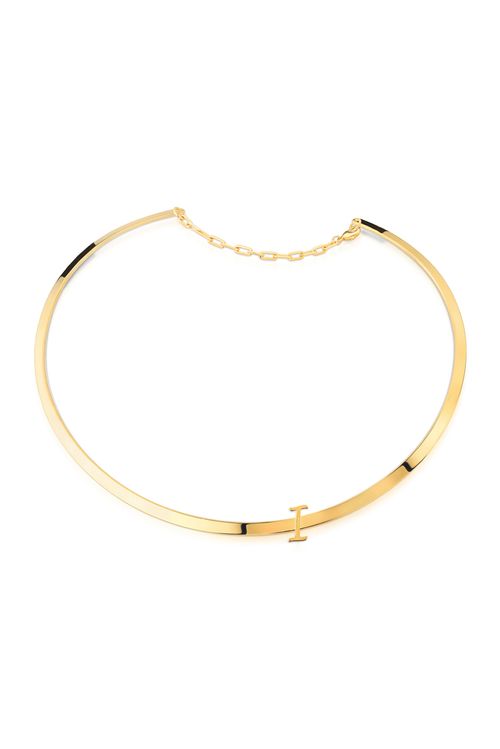 Colar Choker I - Coleção Expressão Banho: Folheado a Ouro
