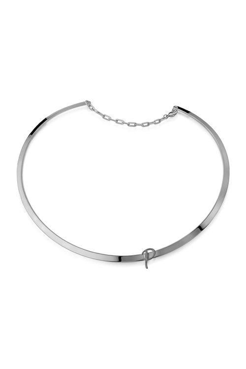 Colar Choker P - Coleção Expressão Banho: Ródio Negro