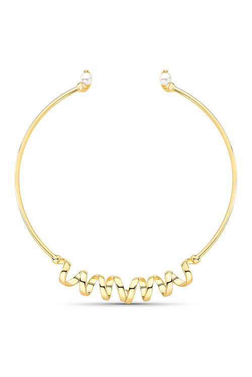 Colar Zest - Pérola - Coleção Dolce Tropicália Verão Banho: Folheado a Ouro