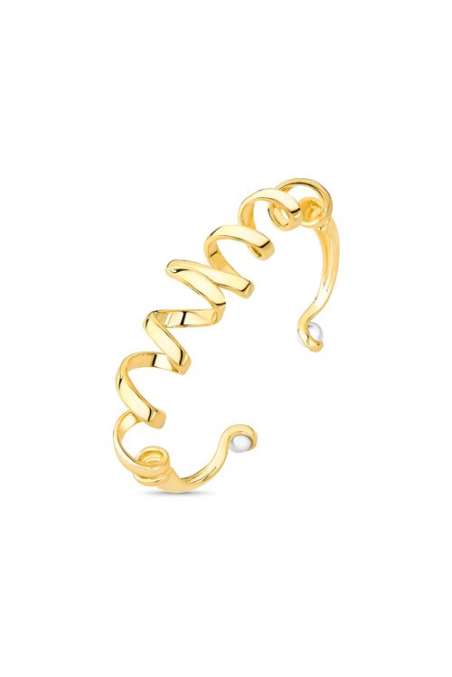 Pulseira Zest - Pérola - Coleção Dolce Tropicália Verão Banho: Folheado a Ouro