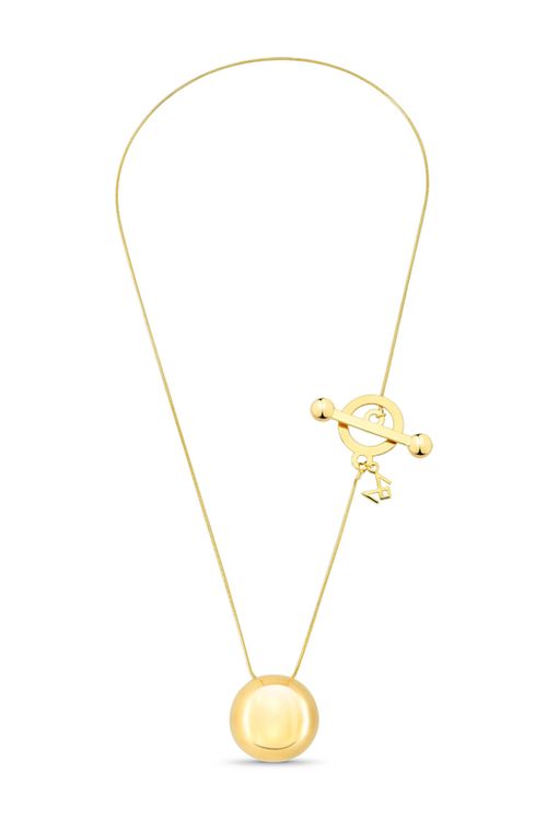 Colar Dot Metal - Coleção Dot Banho: Folheado a Ouro